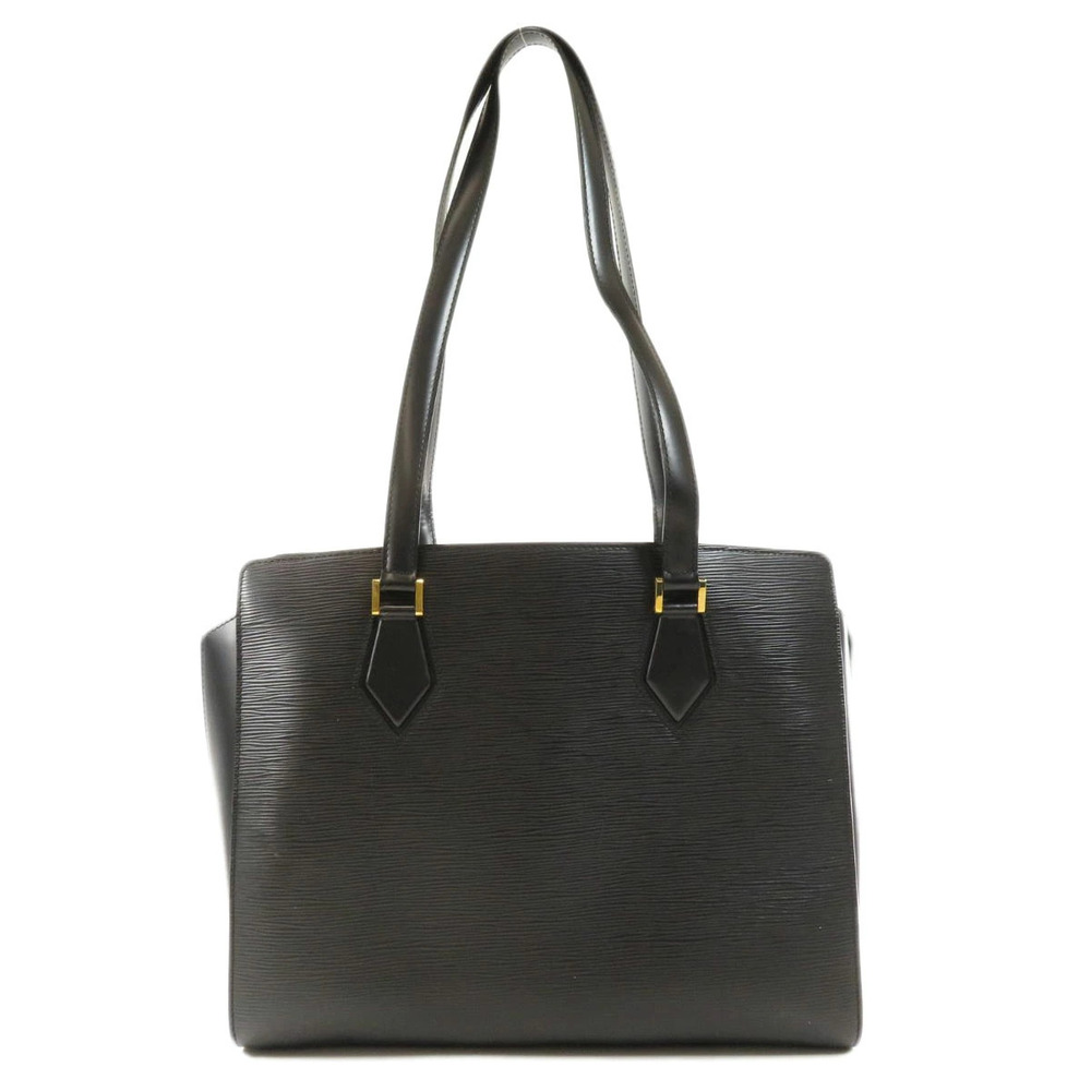 Louis Vuitton Bag Leather Duplex Tote Epi Black